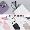 4Pcs 4 Colors Rectangle PU Leather Eyelasses Case ABAG-CN0001-19-4