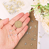 120Pcs 12 Styles Alloy Cabochons MRMJ-CA0001-51-3