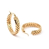 Ion Plating(IP) 304 Stainless Steel Hoop Earrings X-EJEW-M212-05G-2