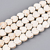 Synthetic Howlite Beads Strands G-N352-09-1