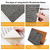 Self Adhesive Glass Rhinestone Glue Sheets RB-BC0001-03C-9