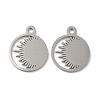Non-Tarnish 304 Stainless Steel Charms STAS-J042-16P-1