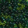 Transparent Colours 6/0 Glass Round Seed Beads SEED-P006-02A-02-3