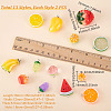 26Pcs 13 Styles Resin Pendants RESI-GA0001-33-2