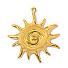 304 Stainless Steel Pendants STAS-OY015-93G-1