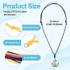 27Pcs 9 Colors Korean Waxed Polyester Cord Necklace Making NJEW-TA00166-4