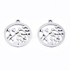 Non-Tarnish 201 Stainless Steel Pendants STAS-T044-191P-1