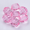 Transparent Acrylic Beads TACR-Q256-10mm-V03-1