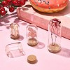 15Pcs 3 Styles Glass Dome Cloche Cover AJEW-YW0001-08-5
