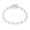 Tarnish Resistant 304 Stainless Steel Link Chain Bracelets LS-BJEW-P237-30P-6