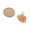 Handmade Glass Seed Beaded & Synthetic Dyed Imperial Jasper Beads Pendants PALLOY-MZ00770-2