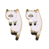 Alloy Enamel Pendants ENAM-WH0054-58B-1