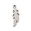 Non-Tarnish 201 Stainless Steel Pendants STAS-E176-03P-1