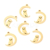 304 Stainless Steel Charms STAS-O142-40G-1