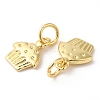 Eco-Friendly Rack Plating Brass Charms LS-KK-R143-10G-2
