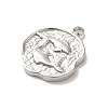 304 Stainless Steel Pendants STAS-B074-08P-02-2