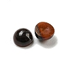 Natural Red  Tiger Eye Dyed Cabochons G-H309-03-49-2