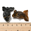 Natural Tiger Eye Carved Healing Goldfish Figurines DJEW-D012-08B-3