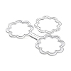 Flower Carbon Steel Cutting Dies Stencils LS-DIY-P076-07-3
