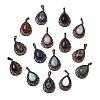 Natural & Synthetic Mixed Gemstone Pendants G-A297-05R-1