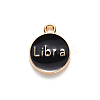 Alloy Enamel Pendants LS-ENAM-S124-01B-08K-3