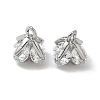 Brass Micro Pave Cubic Zirconia Pendants KK-S350-14P-1