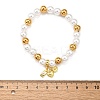 Brass Stretch Bracelets BJEW-C098-06-5