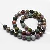 Natural Indian Agate Beads Strands G-G736-31-10mm-2
