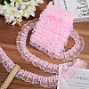 10M Polyester Pleated Lace Trim OCOR-CY0002-17A-3