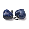 Dyed Natural Lapis Lazuli Pendants G-B188-04P-01-2