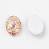 Tempered Glass Cabochons LS-GGLA-R194-1-2