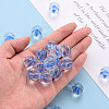 Transparent Acrylic Beads TACR-S154-19A-86-5
