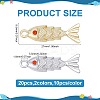 20Pcs 2 Colors Alloy Pendants FIND-ME0002-67-2