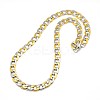 304 Stainless Steel Curb Chain/Twisted Chain Necklaces STAS-A028-N127-2