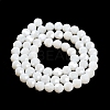 Electroplate Opaque Glass Beads Strands LS-EGLA-A035-P8mm-A01-2