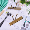 Nylon & Plastic Outdoor Tactical Vest Zipper Strip DIY-WH0128-60A-5