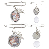 Iron Brooch JEWB-FH00015-1