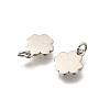Brass Charms KK-I275-15P-02-2
