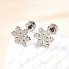 304 Stainless Steel Stud Earrings EJEW-H161-01P-E-2