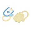 Medical Theme Alloy Enamel Pendants AL-CBA2919-03G-07A-2