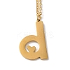 304 Stainless Steel Pendant Necklaces LS-NJEW-H036-02G-D-1