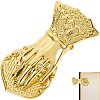 Alloy Hand Shaped Bookmark Clip AJEW-CP0006-94B-G-1