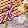 9Pcs 9 Colors Zinc Alloy Medal AJEW-GA0002-90-5