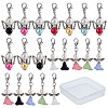 40Pcs 2 Styles Acrylic & Alloy Pendants FIND-SC0001-53-1