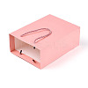 10Pcs 5 Sizes Kraft Paper Gift Shopping Bags Set AJEW-T013-10B-4