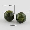 Acrylic Beads SACR-S001-11mm-02-1