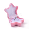 Starfish Shape Velvet Jewelry Boxes VBOX-L002-D01-4