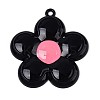 Spray Painted Alloy and Enamel Big Pendants PALLOY-T092-80A-1