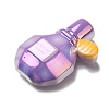 Electroplate Opaque Resin Cabochons RESI-S10-03B-2