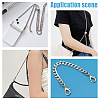 1Pc Adjustable Iron Curb Chain Crossbody Bag Handles FIND-WR0006-33-6